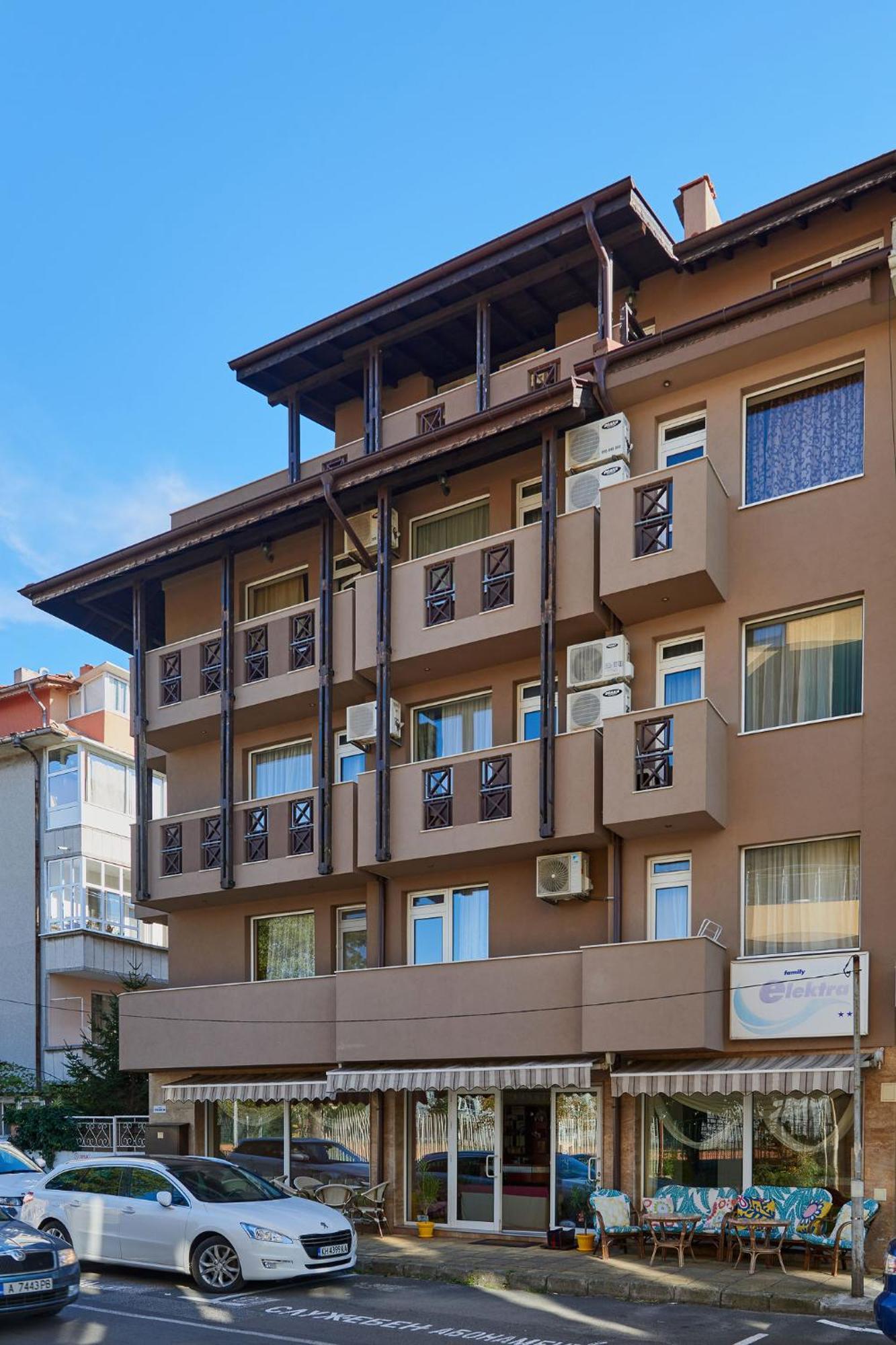 Family Hotel Electra Pomorie Exterior foto